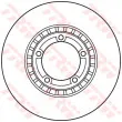 Jeu de 2 disques de frein avant TRW DF4896 - Visuel 2