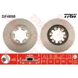 Jeu de 2 disques de frein avant TRW DF4898 - Visuel 1