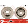 Jeu de 2 disques de frein arrière TRW DF4916S - Visuel 1