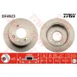 Jeu de 2 disques de frein arrière TRW DF4923 - Visuel 1