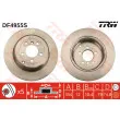 Jeu de 2 disques de frein arrière TRW DF4955S - Visuel 1