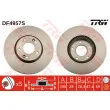 Jeu de 2 disques de frein avant TRW DF4957S - Visuel 1