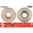 Jeu de 2 disques de frein avant TRW DF4994S - Visuel 1