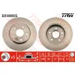 Jeu de 2 disques de frein avant TRW DF4995S - Visuel 1