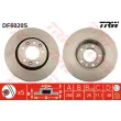 Jeu de 2 disques de frein avant TRW DF6020S - Visuel 1