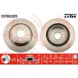 Jeu de 2 disques de frein arrière TRW DF6028S - Visuel 1