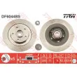 Jeu de 2 disques de frein arrière TRW DF6044BS - Visuel 1
