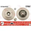 Jeu de 2 disques de frein arrière TRW DF6045BS - Visuel 1
