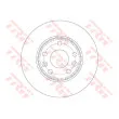 Jeu de 2 disques de frein avant TRW DF6072 - Visuel 2