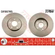 Jeu de 2 disques de frein avant TRW DF6078S - Visuel 1