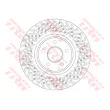 Jeu de 2 disques de frein avant TRW DF6079S - Visuel 2
