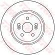 Jeu de 2 disques de frein avant TRW DF6117S - Visuel 2