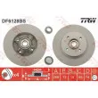 Jeu de 2 disques de frein arrière TRW DF6128BS - Visuel 1