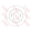 Jeu de 2 disques de frein arrière TRW DF6144 - Visuel 2