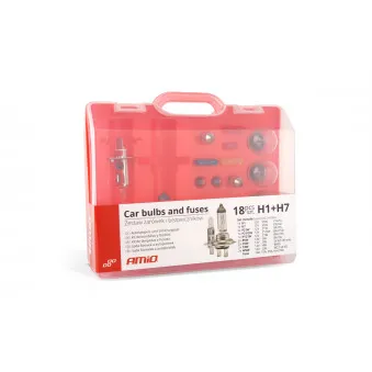 Ensemble halogène 19 pièces (H1 + H7) AMIO 01498