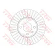 Jeu de 2 disques de frein avant TRW DF6252 - Visuel 2