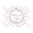 Jeu de 2 disques de frein arrière TRW DF6308 - Visuel 2