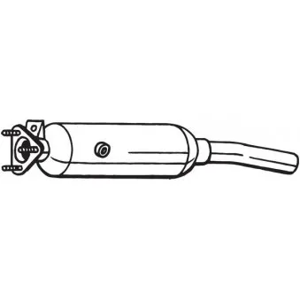 Filtre à particules / à suie, échappement BOSAL 097-130