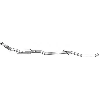 Filtre à particules / à suie, échappement BOSAL