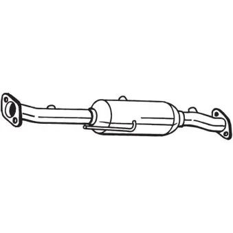 Filtre à particules / à suie, échappement BOSAL 097-356
