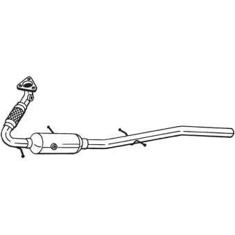 Filtre à particules / à suie, échappement BOSAL 097-358