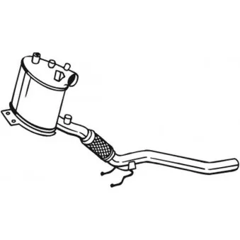 Filtre à particules / à suie, échappement BOSAL