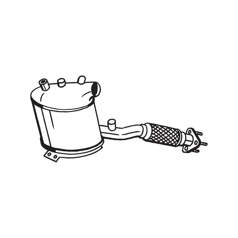 Filtre à particules / à suie, échappement BOSAL 097-366