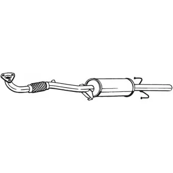 Filtre à particules / à suie, échappement BOSAL 097-571