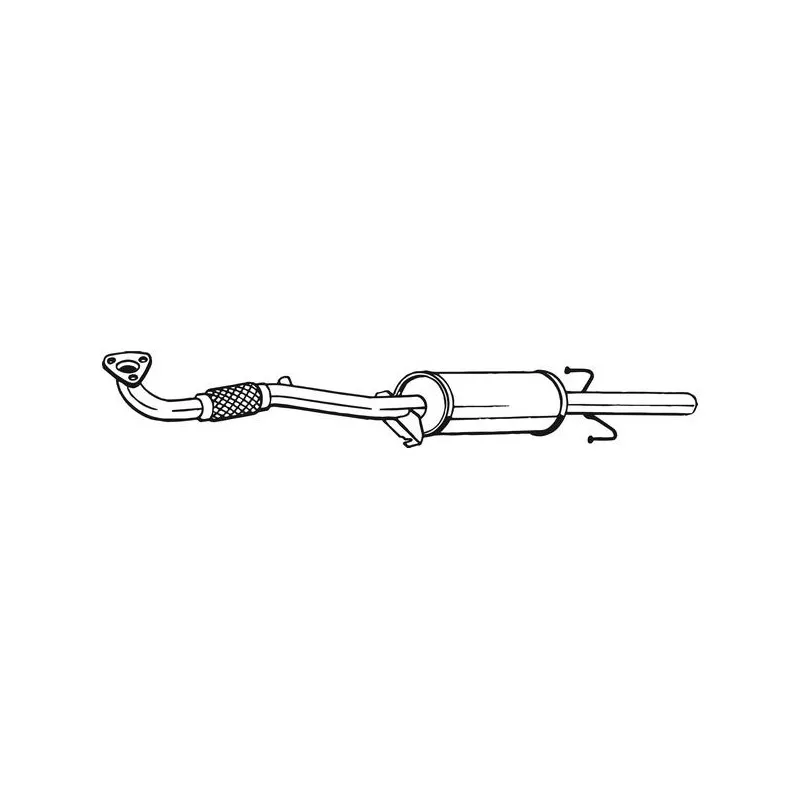 Filtre à particules / à suie, échappement BOSAL 097-571
