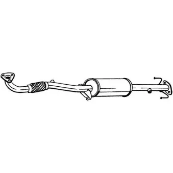 Filtre à particules / à suie, échappement BOSAL 097-572