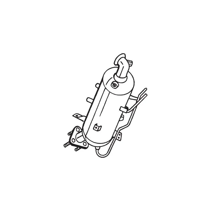 Filtre à particules / à suie, échappement BOSAL 097-573