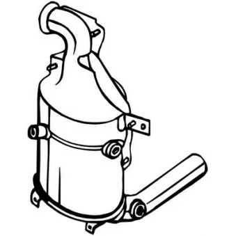 Filtre à particules / à suie, échappement BOSAL 097-575
