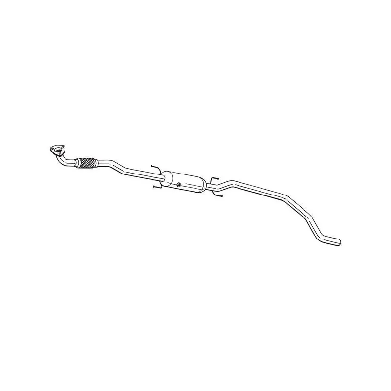 Filtre à particules / à suie, échappement BOSAL 097-581