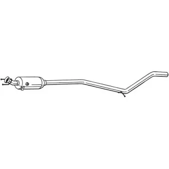 Filtre à particules / à suie, échappement BOSAL 097-751
