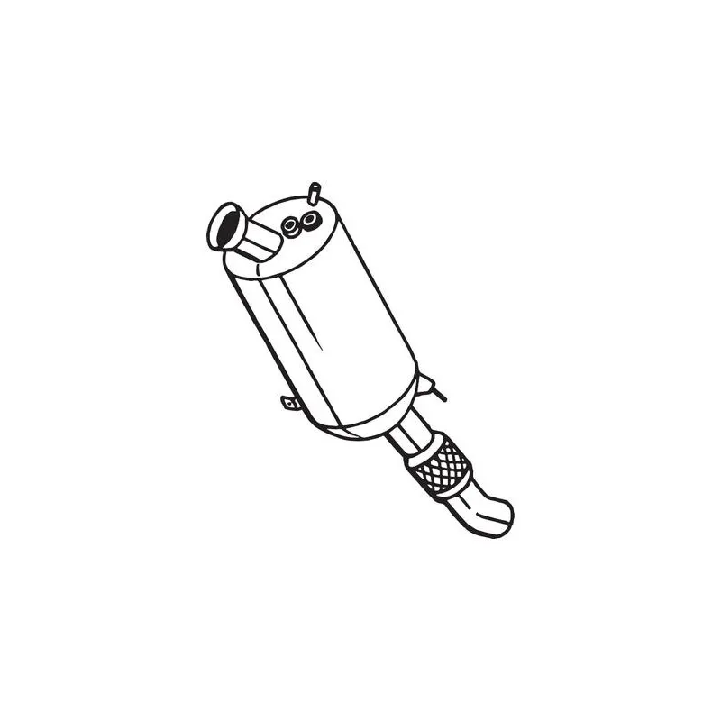 Filtre à particules / à suie, échappement BOSAL 097-753