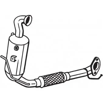 Filtre à particules / à suie, échappement BOSAL 097-763