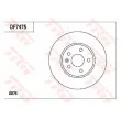 Jeu de 2 disques de frein avant TRW DF7475 - Visuel 2