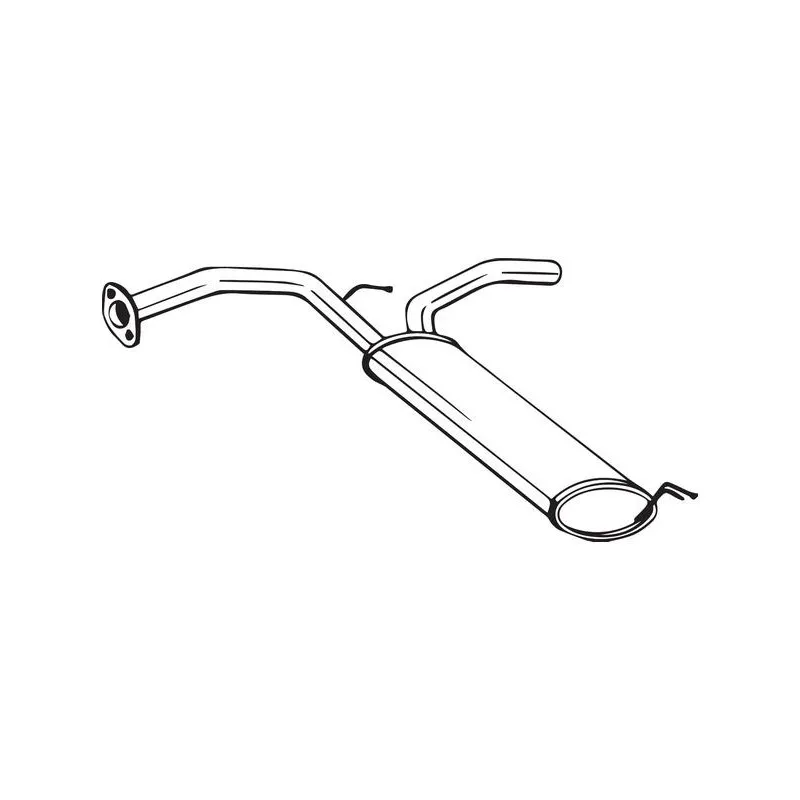 Silencieux arrière BOSAL 135-133