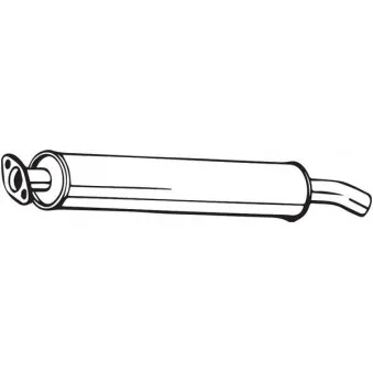 Silencieux avant BOSAL 154-637
