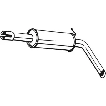 Silencieux central BOSAL 233-615