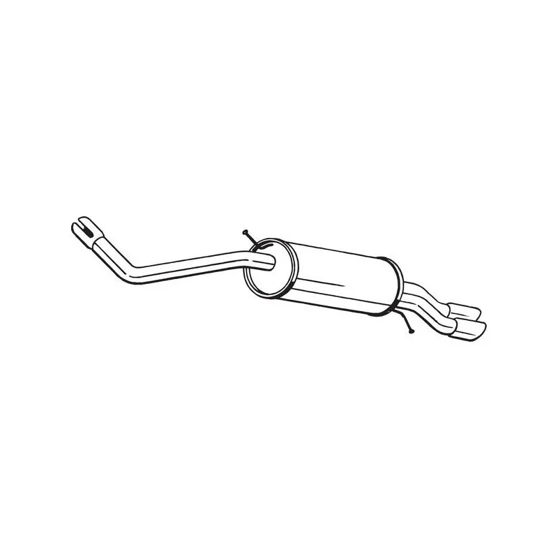 Silencieux arrière BOSAL 279-641