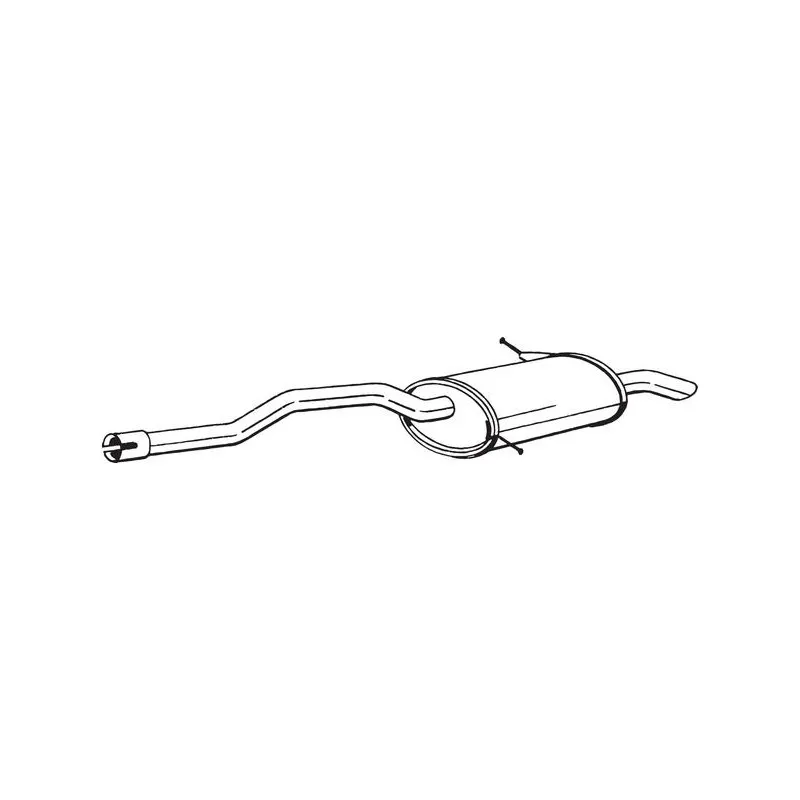 Silencieux arrière BOSAL 279-643
