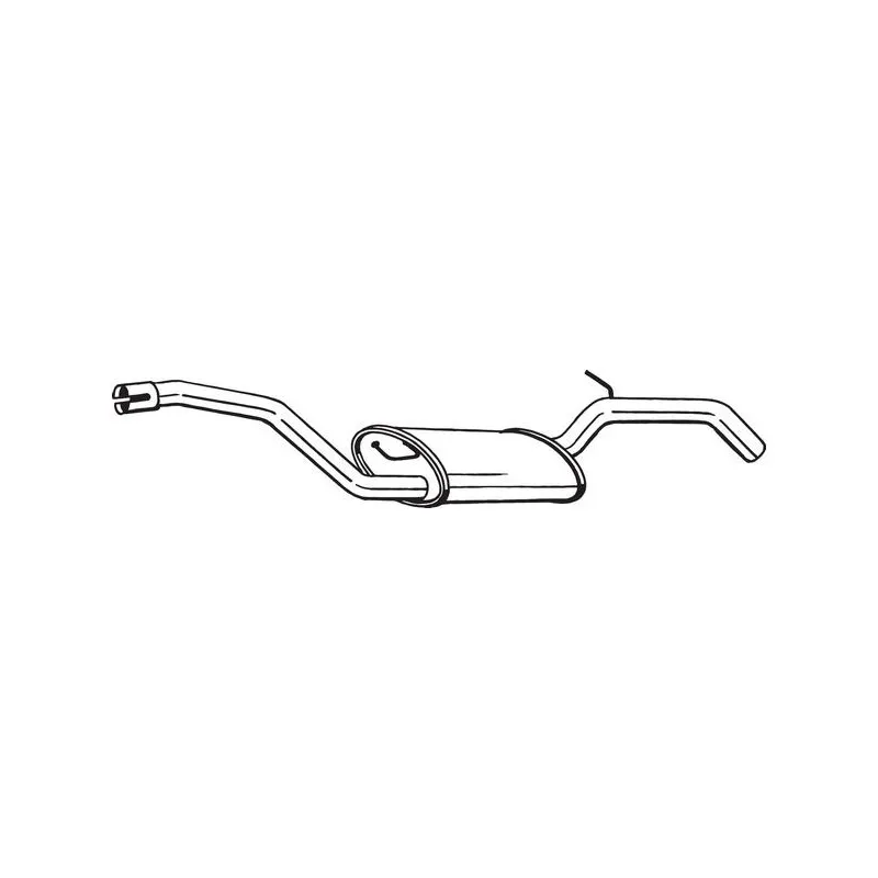 Silencieux arrière BOSAL 280-295