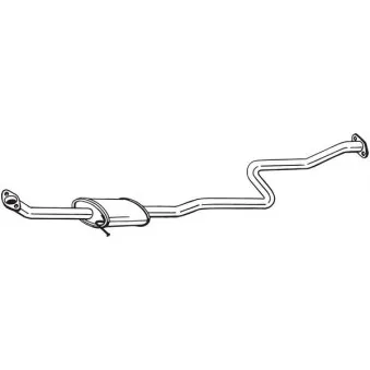 Silencieux central BOSAL 284-705