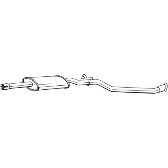 Silencieux central BOSAL 284-879