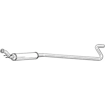 Silencieux central BOSAL 285-469
