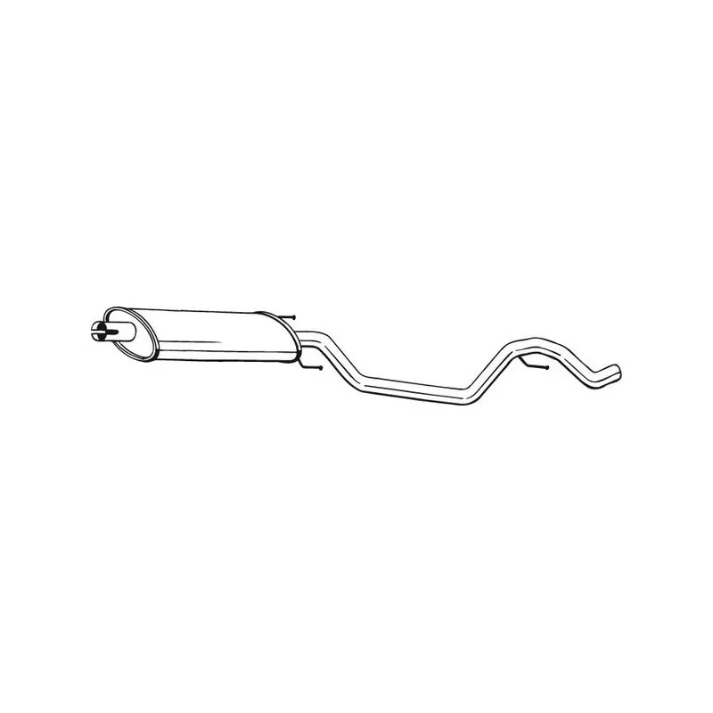Silencieux central BOSAL 285-473