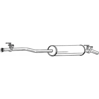 Silencieux arrière BOSAL 285-479
