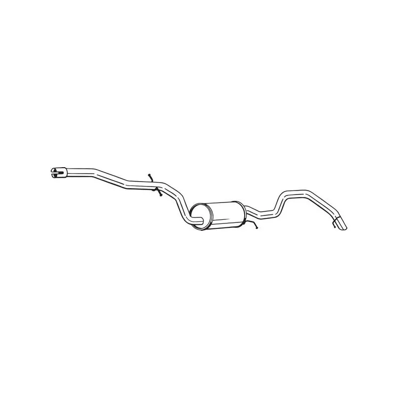 Silencieux arrière BOSAL 287-483