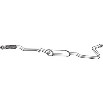 Silencieux central BOSAL